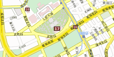 Stadtplan Shanghai Museum